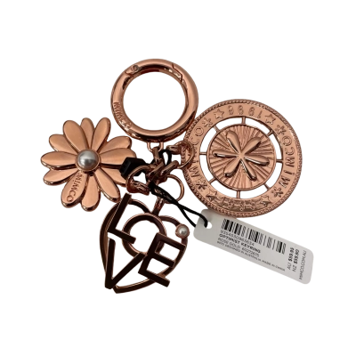 Mimco Womens Handbag Key Ring Rose Gold 