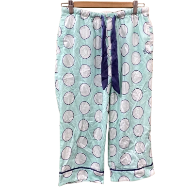 Peter Alexander Turquoise Spotted 3/4 Length Pyjama Pants Size S