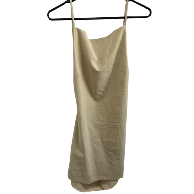 Lioness Womens  Size XL Mini Dress / Party Dress Beige 