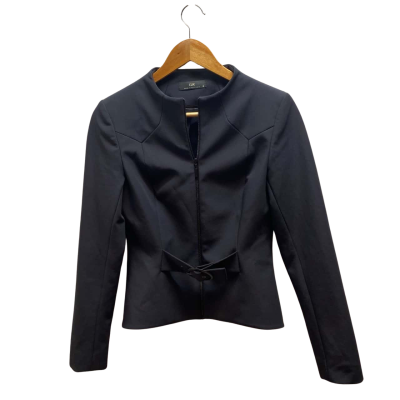 Cue Womens  Size 8 Black Jacket