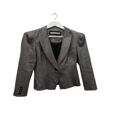 Anthea Crawford Womens  Size 10 Blazer Grey 
