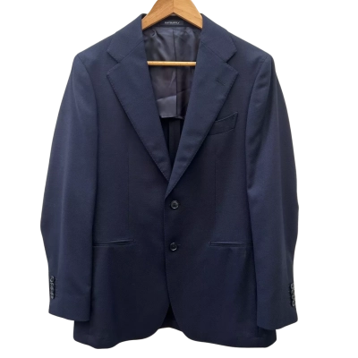 Suit Supply Size 38S Navy Blue Wool Suit Jacket