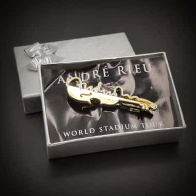 Original Andre Rieu 2008 World Tour Brooch In Excellent Condition