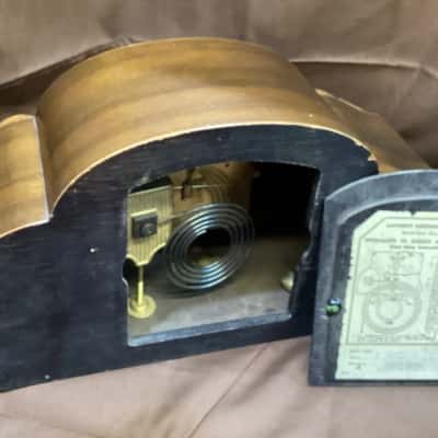 Anthony Horden  & Sons Walnut cased mantel clock