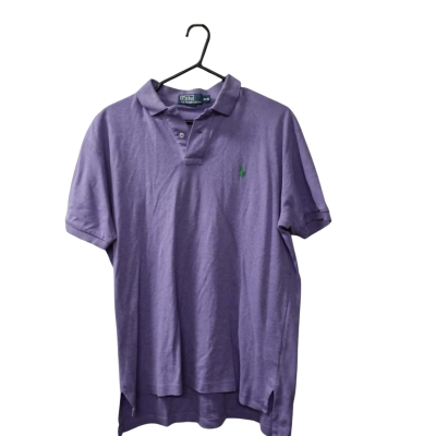 Polo Ralph Lauren Men's Size M Short Sleeve Polo Top in Purple 