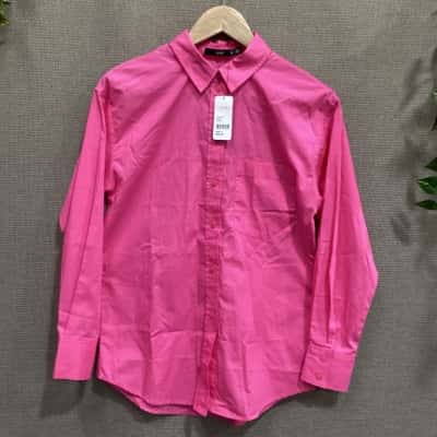 BNWT Sportsgirl Womens  Size 4 Long Sleeve Top Pink  