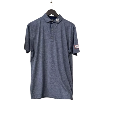 FJ (Foot Joy) Mens  Size M Polo Shirt Blue 