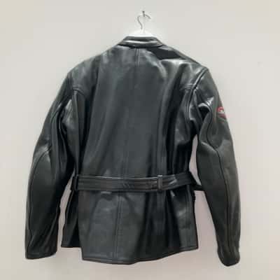 X-Treme Mens Biker / Leather Jacket Black  