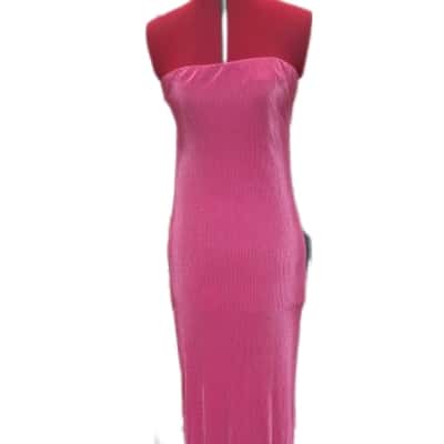 Fortunate One Womens  Size S Strapless Dress Pink  