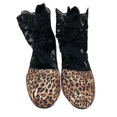  Mso Womens  Size 40 Animal print / Black  Ankle Boots