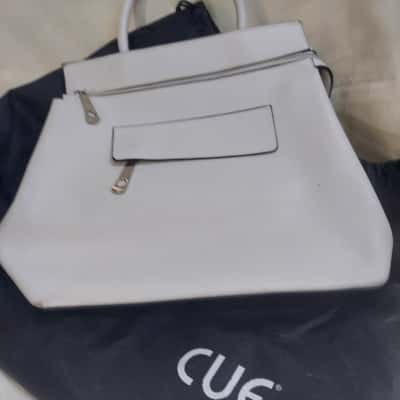 Cue Womens Backpack / Handbag White 