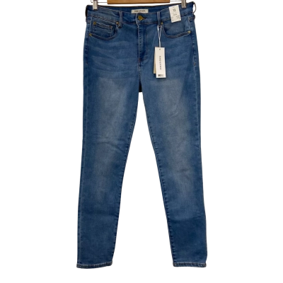 Brand New - Forever New - Womens Sara MID Rise 7/8 Skinny Jeans - Size 12 - Blue (RRP $89.99)