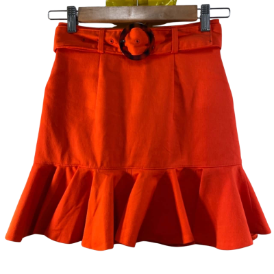 Bardot Womens  Size 6 Mini Skirt Red 