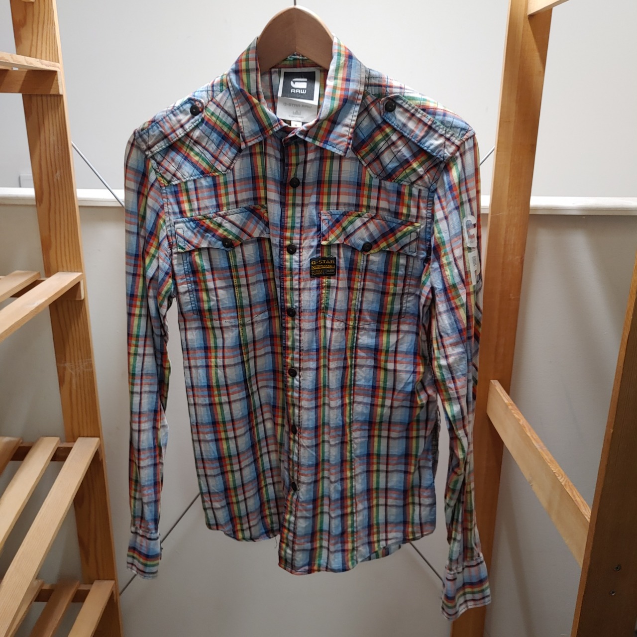 Green \u0026 Yellow Long Sleeve Shirt 
