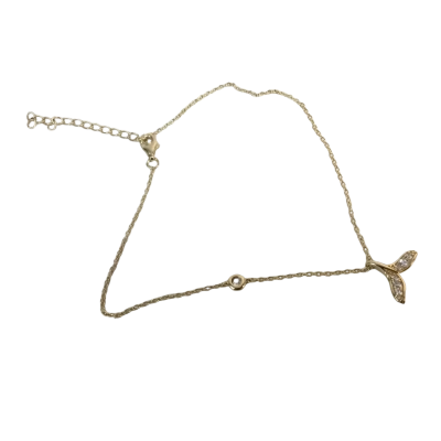  Glamfinds Anklet Whale Tale 