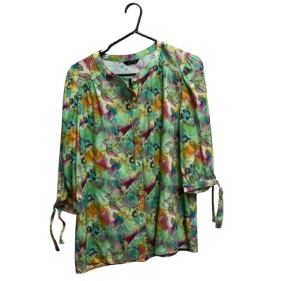 Givoni Womens top Size 10 Floral / Green 