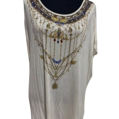 Camilla Womens  Size M T-shirts Cream 