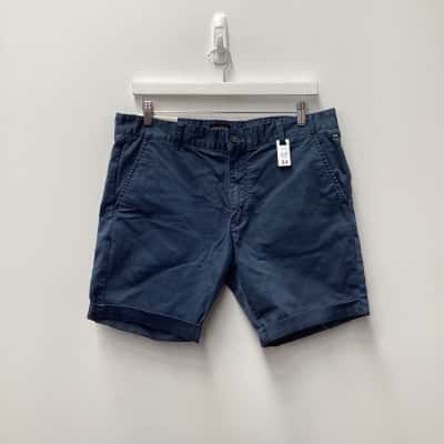 Industrie Mens  Size 34 Cargo Shorts Blue 