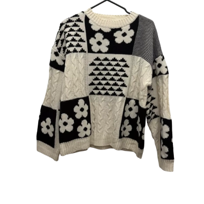  Womens  Size S Jumper Black  / White 