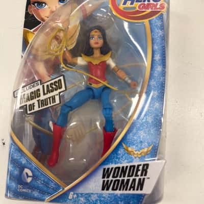 MATTEL DC SUPER HERO GIRLS - WONDER WOMAN w/MAGIC LASSO 