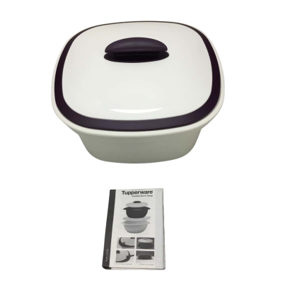 Tupperware Three Piece Insulated Serving Bowl