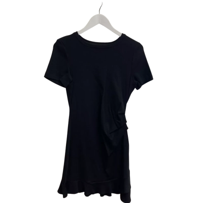 Forever New Size 14 Casual Dress Black  3/4 sleeve