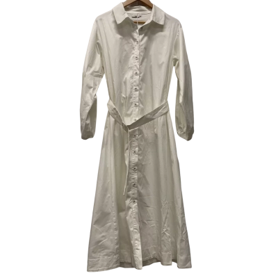 Tussah Womens  Size 12 Shirt Dress Cream 