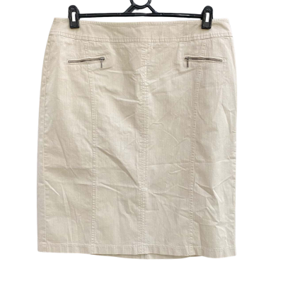 Gerry Weber Womens Size 18 Midi Skirt Beige 