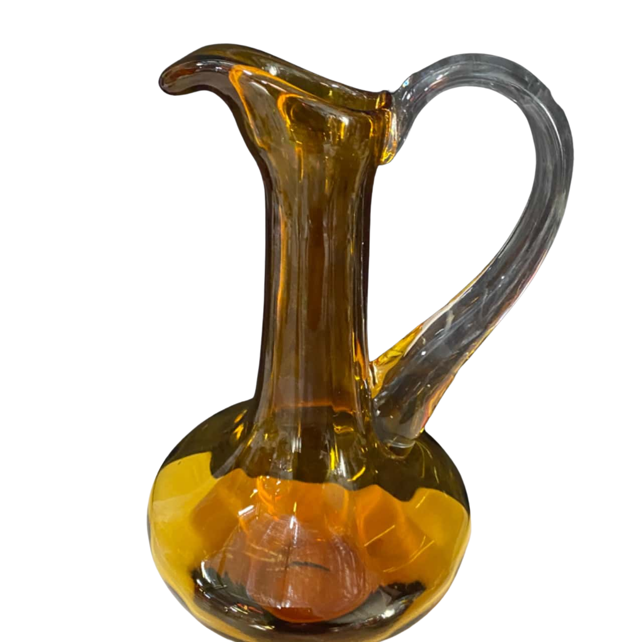 Amber Coloured Glass Jug(s)