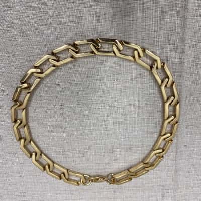 Women's Chunky Necklace Gold Costume Jewellery 