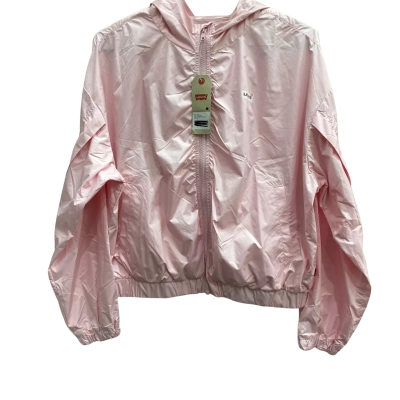 Levis Womens Size XL Pink Rain Jacket  