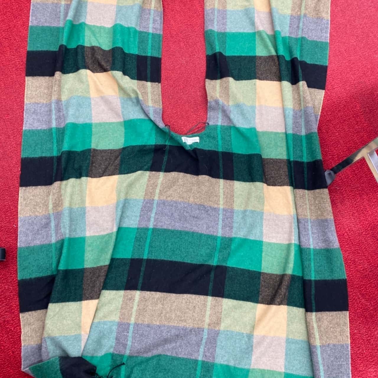 Zara Womens Checked jacket “blanket”(s)