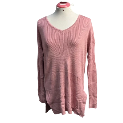 Decjuba Womens  Size S Long Sleeve Shirt Pink  