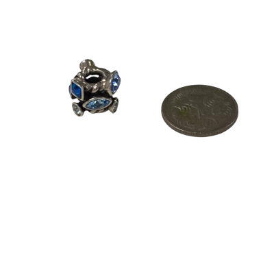 Crystal Set Charm 925 Silver