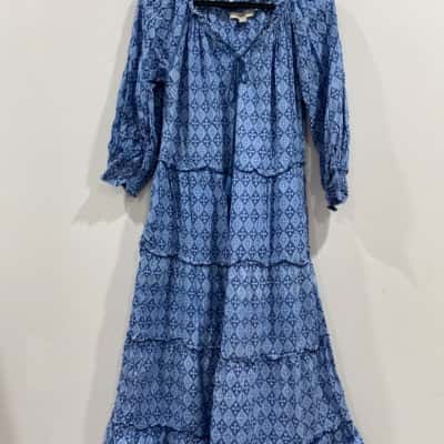 Adrift Womens  Size S Blue dress
