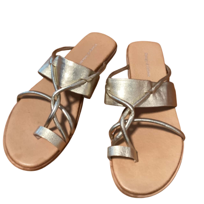 Django & Juliette slide sandals  Size 39 Gold 