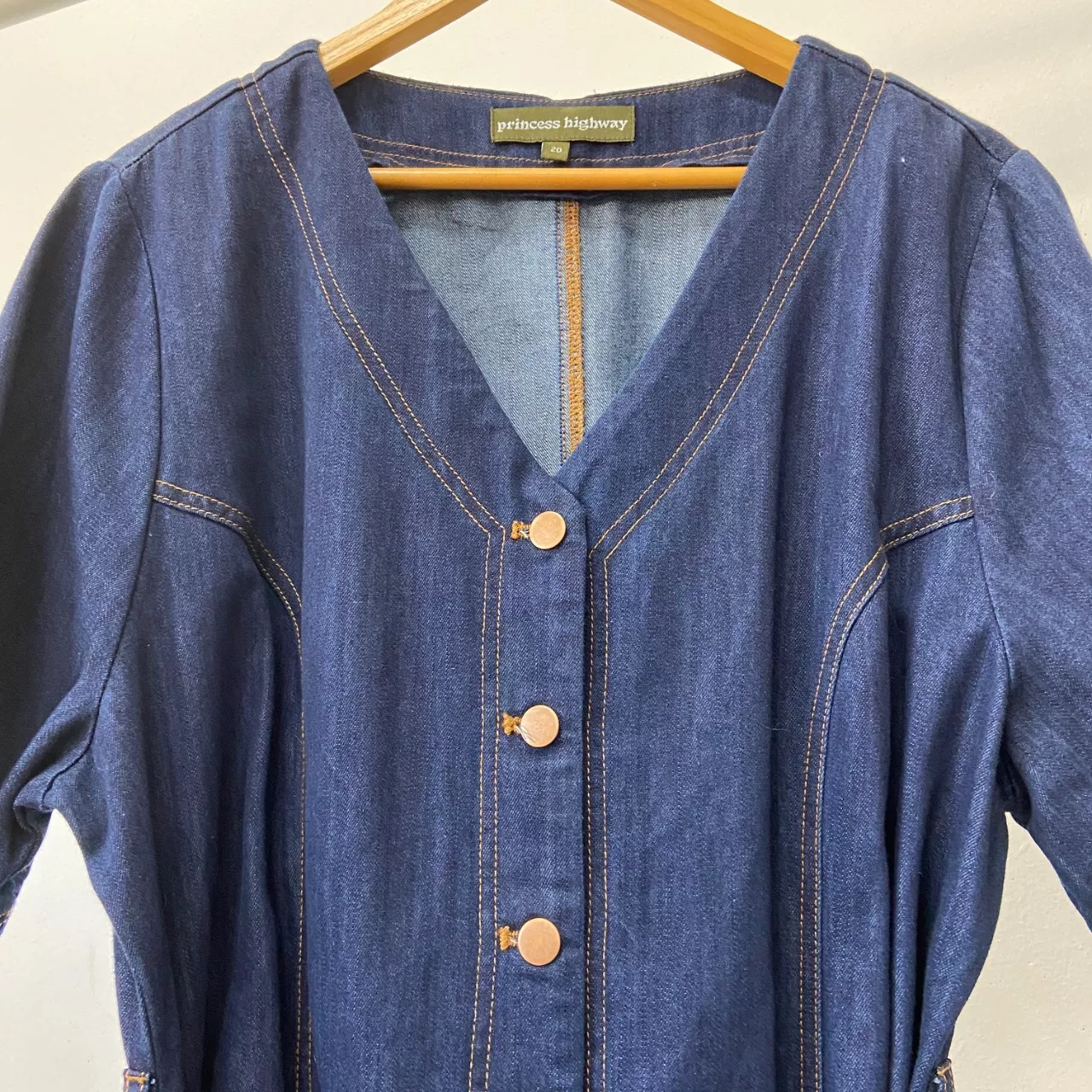 princess highway denim dress Berry Bloom Emb Denim Dress  Princess Highway