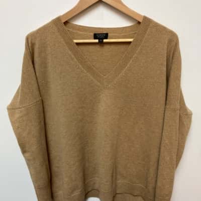J.Crew Womens  Size L Jumper Beige 