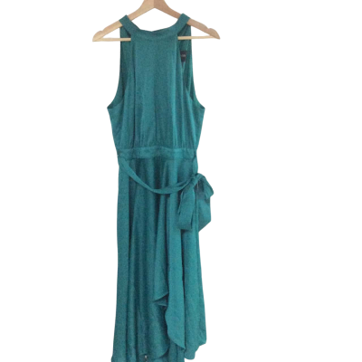 Pilgrim Womens  Size 12 Cocktail / Halter Neck Dress Green