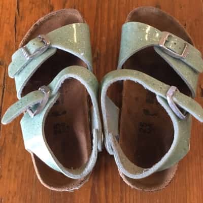 Birkenstock Rio Kids Size 25 Green 