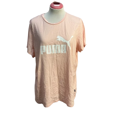 Puma Womens  Size XXL T-shirt Pink  