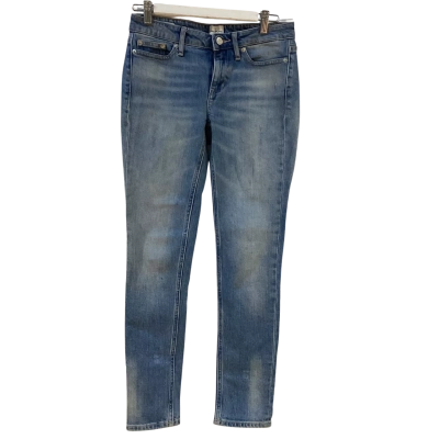 Calvin Klein Womens Size 26 Ankle Skinny Jeans Blue 