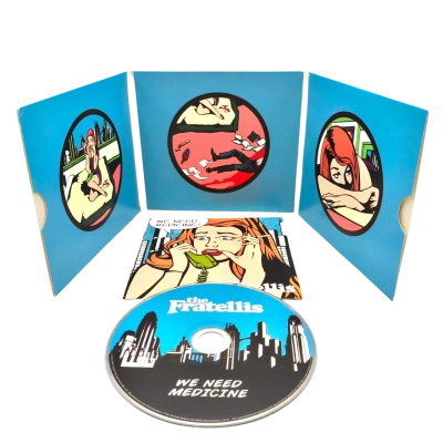 Tri-Fold CD Album - The Fratellis - We Need Medicine - Released 2013 Indie Rock