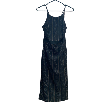 Tokito Womens Size 10 Black Pattern Sleeveless Dress 
