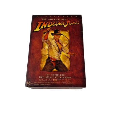 Indiana Jones DVD Movie Collection Films 1-3 Set
