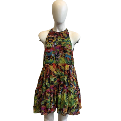 Camilla & Marc Women's Size 10 Sleeveless Mini Dress  Floral 