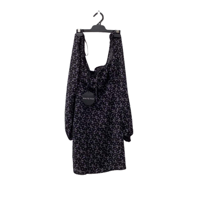 White Fox Womens  Size M Black  / Floral 