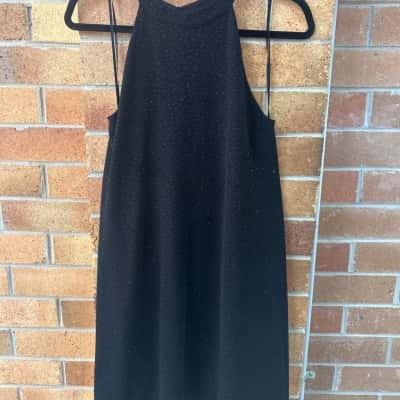 One Clothing Womens  Size L Mini Dress Black  