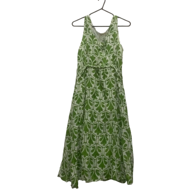  Womens Size L / XL Green / White Dress