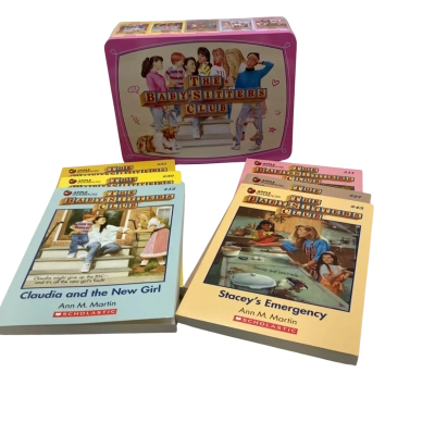 Scholastic The Baby Sitters Club By Ann M. Martin (Tin w/ 6 Books)